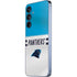 NFL Carolina Panthers White Striped Galaxy A35 5G Skin